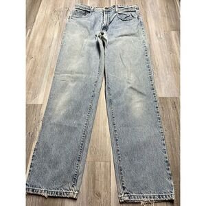 Vintage‎ Structure Jeans Men's 32X31 Regular Tapered Leg Stone Wash Made in USA